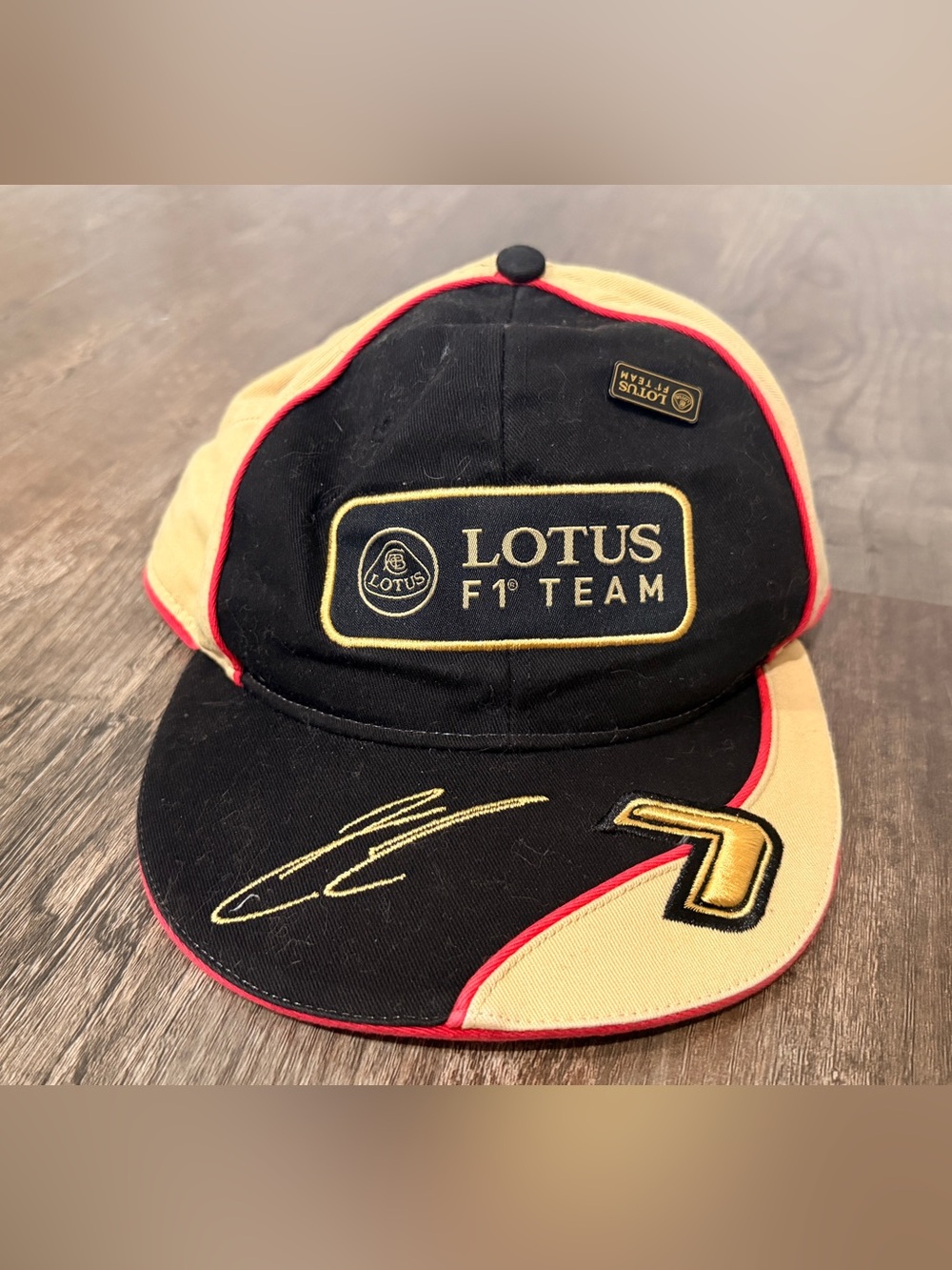 Vintage Lotus F1 Team Kimi Raikkonen Cap Racing Hat Formula 1 00s